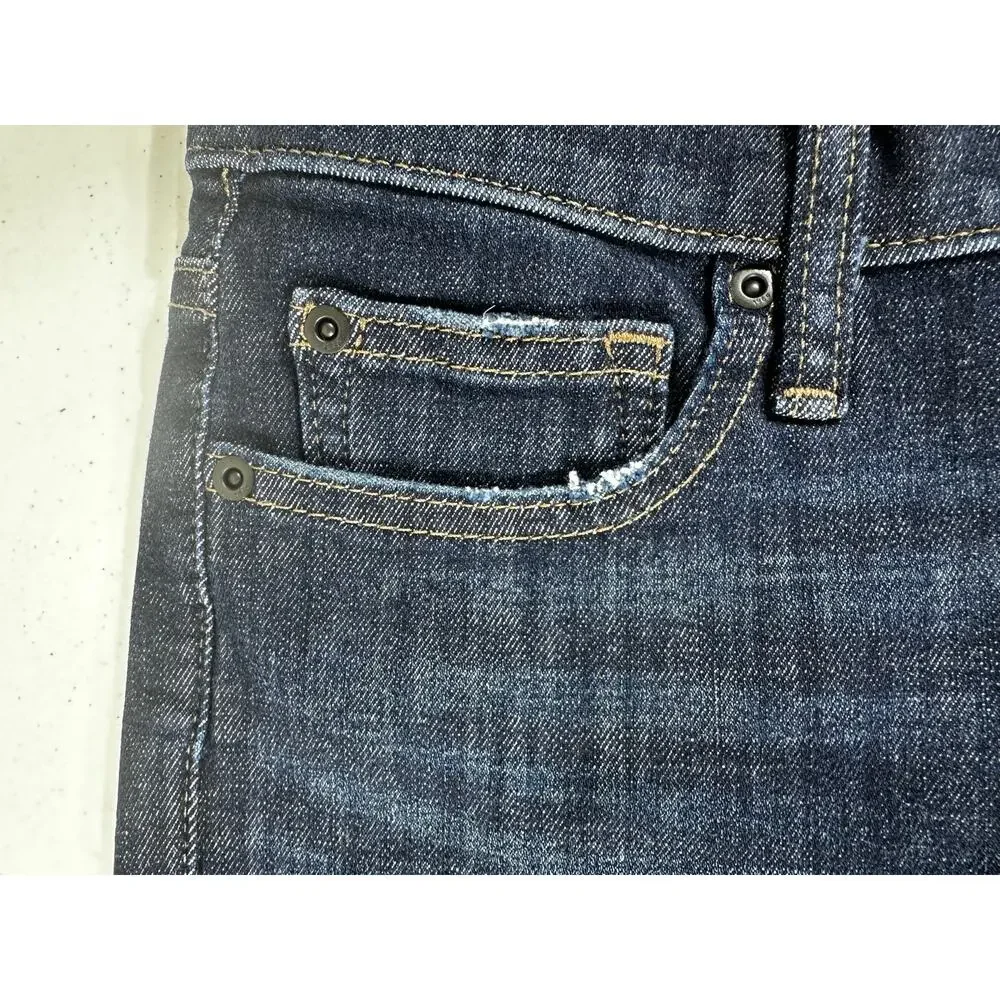 Gap Denim‎ Jeans Womens Size 27R (26x28) True Skinny Dark Wash READ